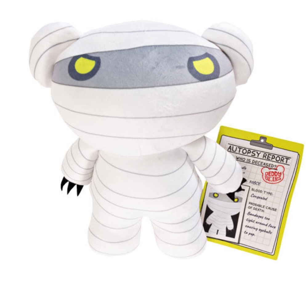 NWT Deddy Bears Bundle the mummy zippered body bag plushie